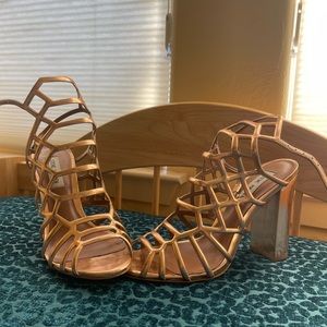 Steve Madden Rose Gold Heels